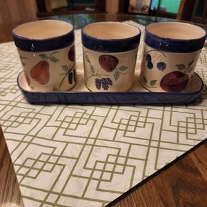 Princess House flower pots